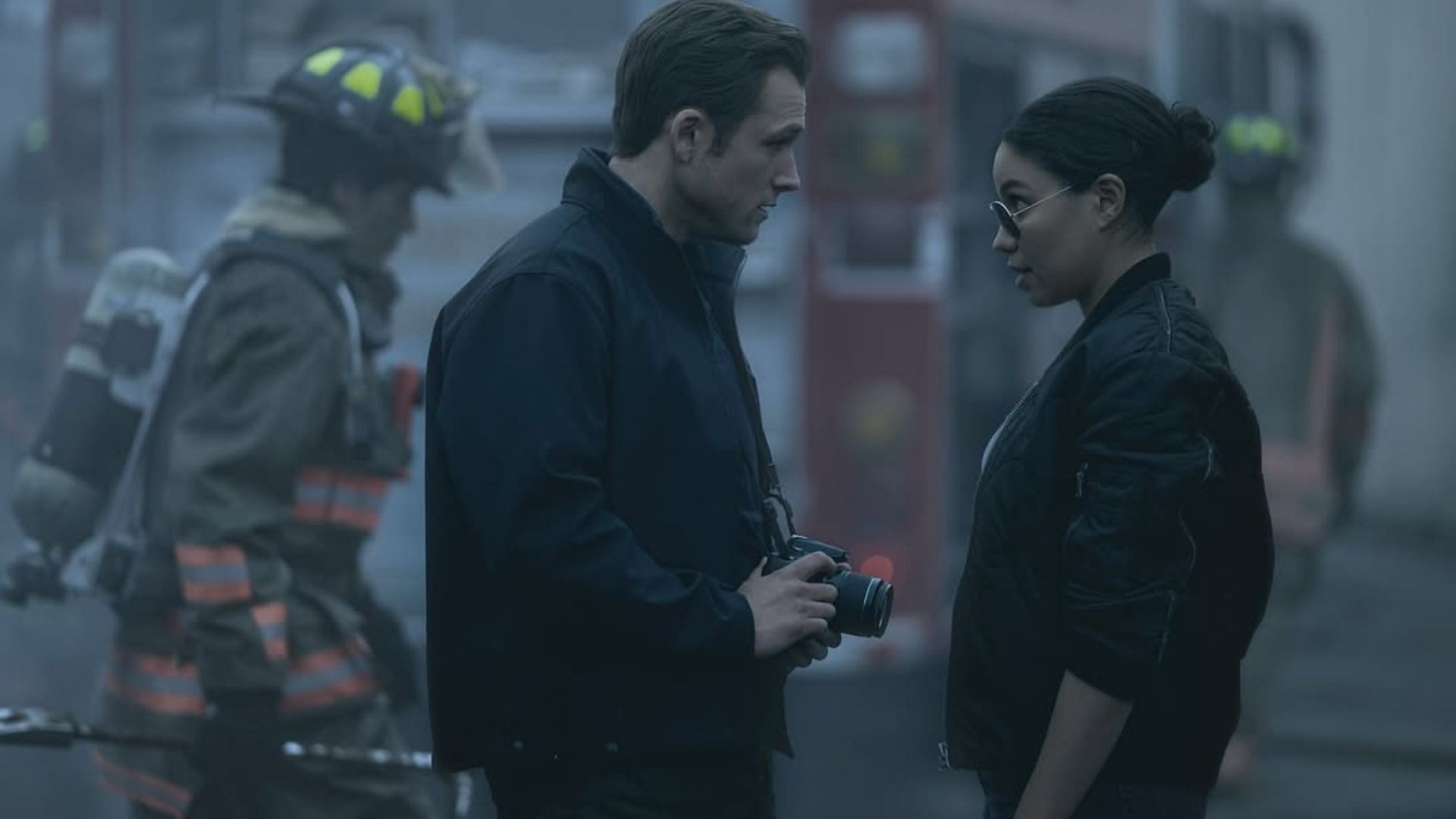 Dave Gudsen and Michell Calderon as seen in Smoke season 1 (Image via Instagram/@jurneesmollett)
